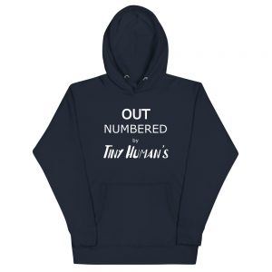 OUT numbered by TINY HUMANS - Unisex Hoodie