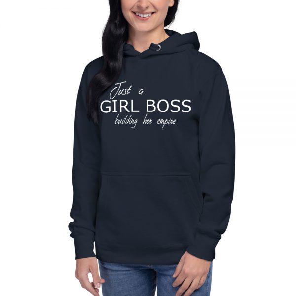 Unisex Hoodie | Just a girl boss building her empire