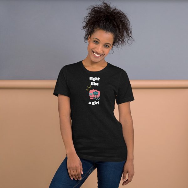 Short-Sleeve Unisex T-Shirt | Fight like a girl