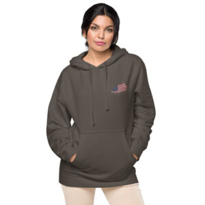 Unisex pigment-dyed hoodie | US