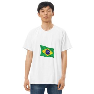 Men's fitted straight cut t-shirt | Brazil
