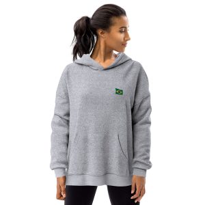 Unisex sueded fleece hoodie | Brazil