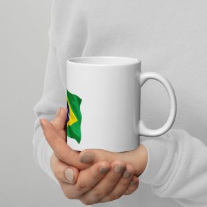 White glossy mug | Brazilia