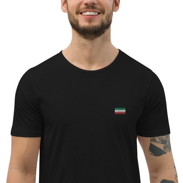 Men's Curved Hem T-Shirt | Iran