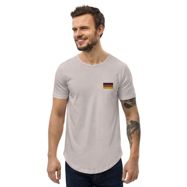 Men's Curved Hem T-Shirt | Germany