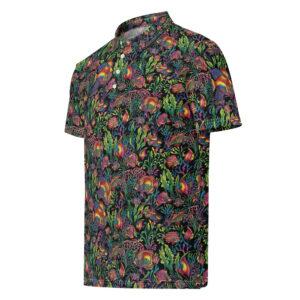 Coral Kaleidoscope Reef - Men’s slim fit polo